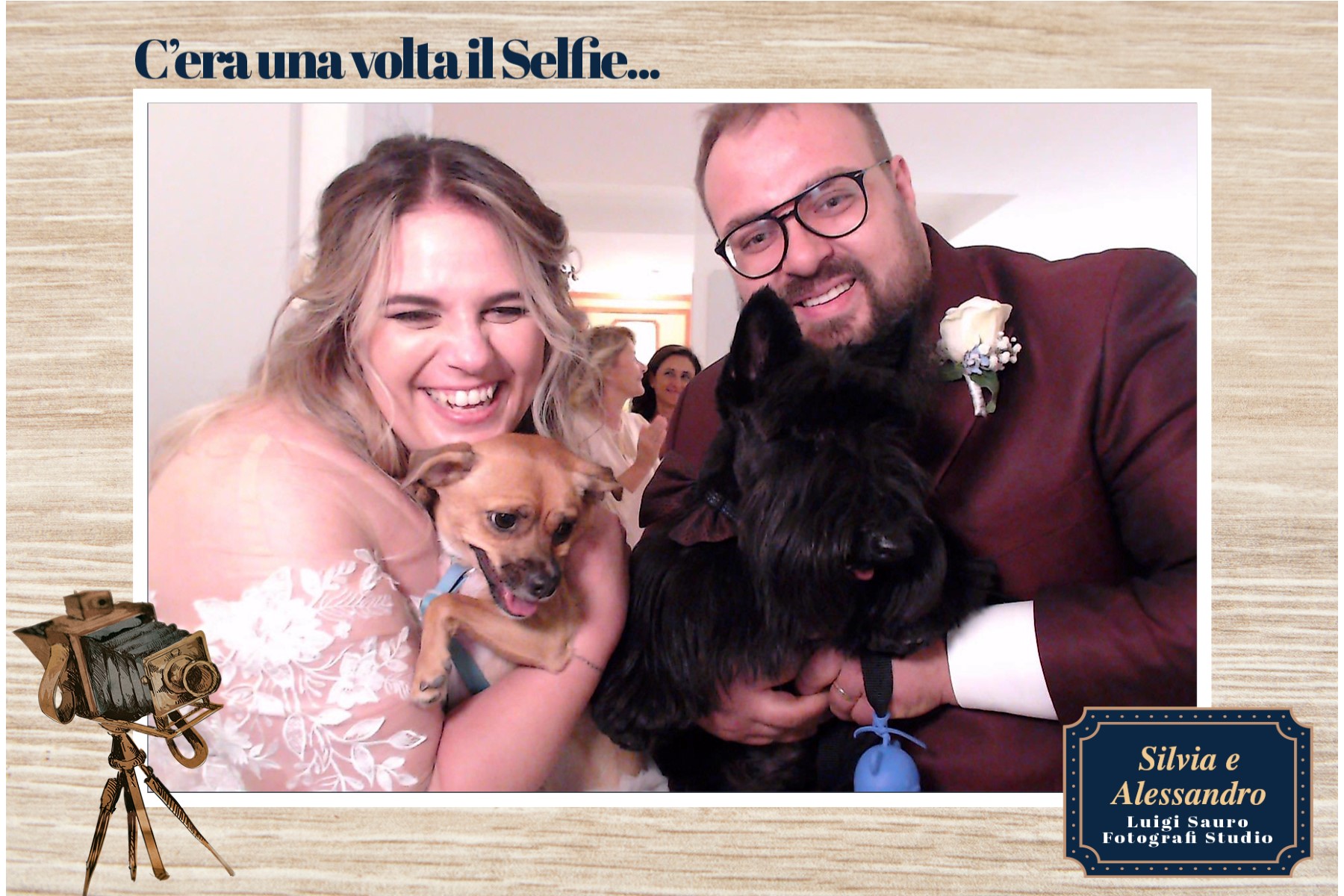 Ricordo stampato photobooth matrimonio
