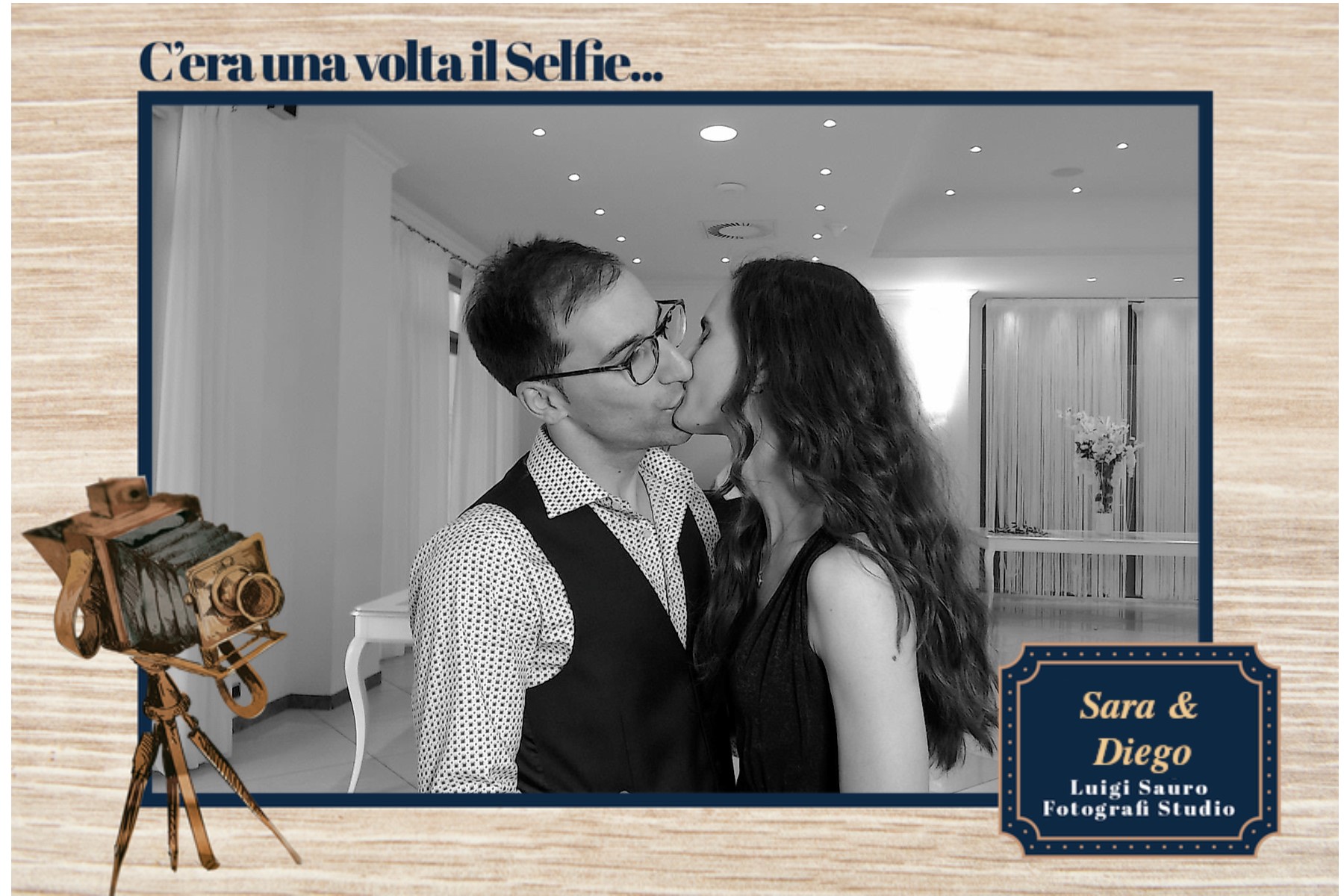 Foto divertente photobooth matrimonio