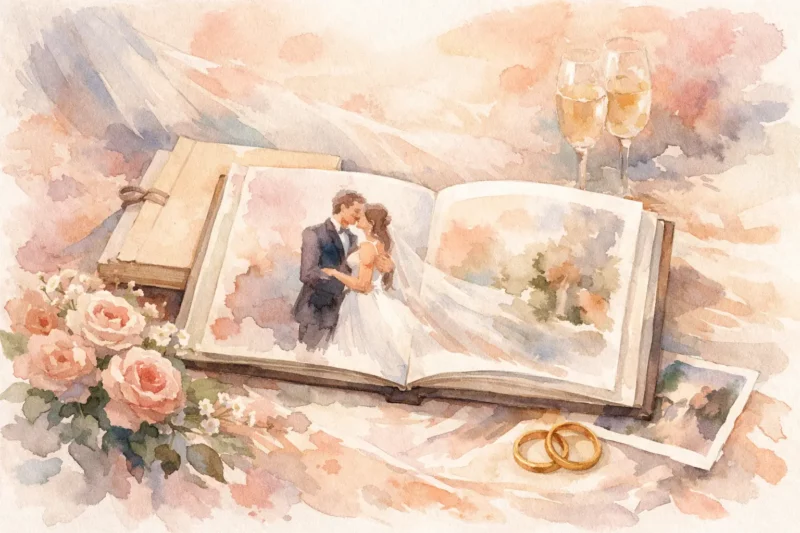 Album matrimonio personalizzato: come sceglierlo ?