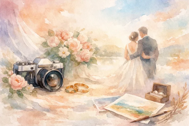 Lista nozze fotografica: come sceglierla bene