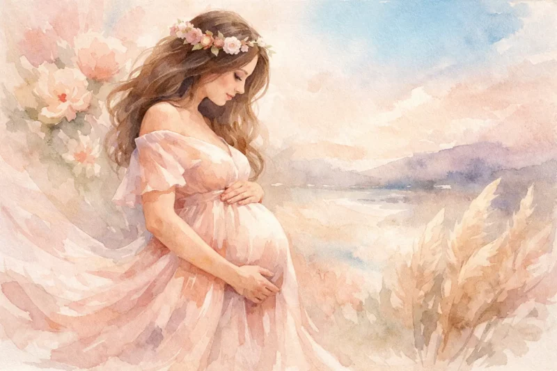 Come vestirsi per foto premaman con eleganza