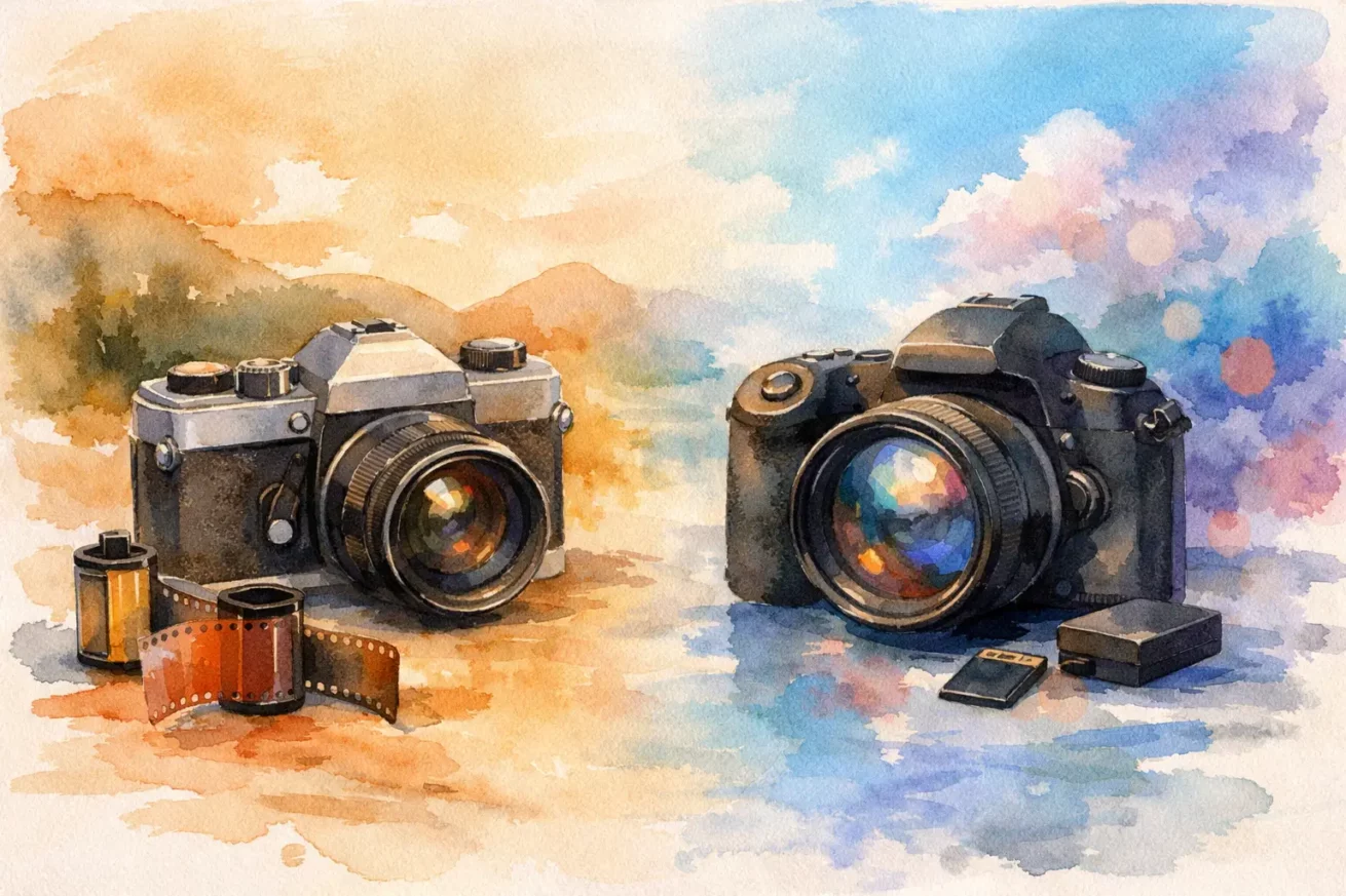 Fotografia analogica o digitale: cosa scegliere