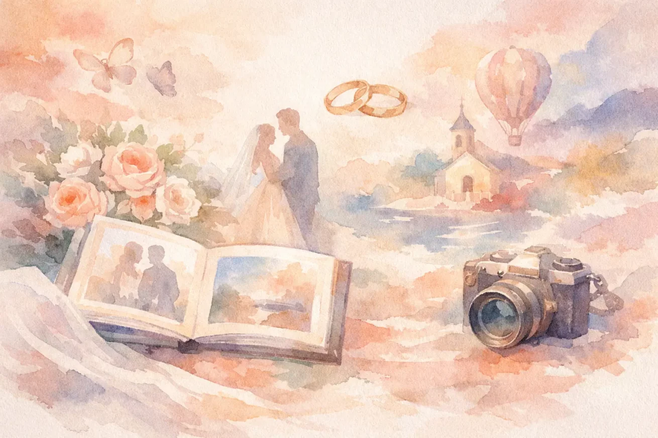 Tendenze album matrimonio 2027 per ricordi d’autore